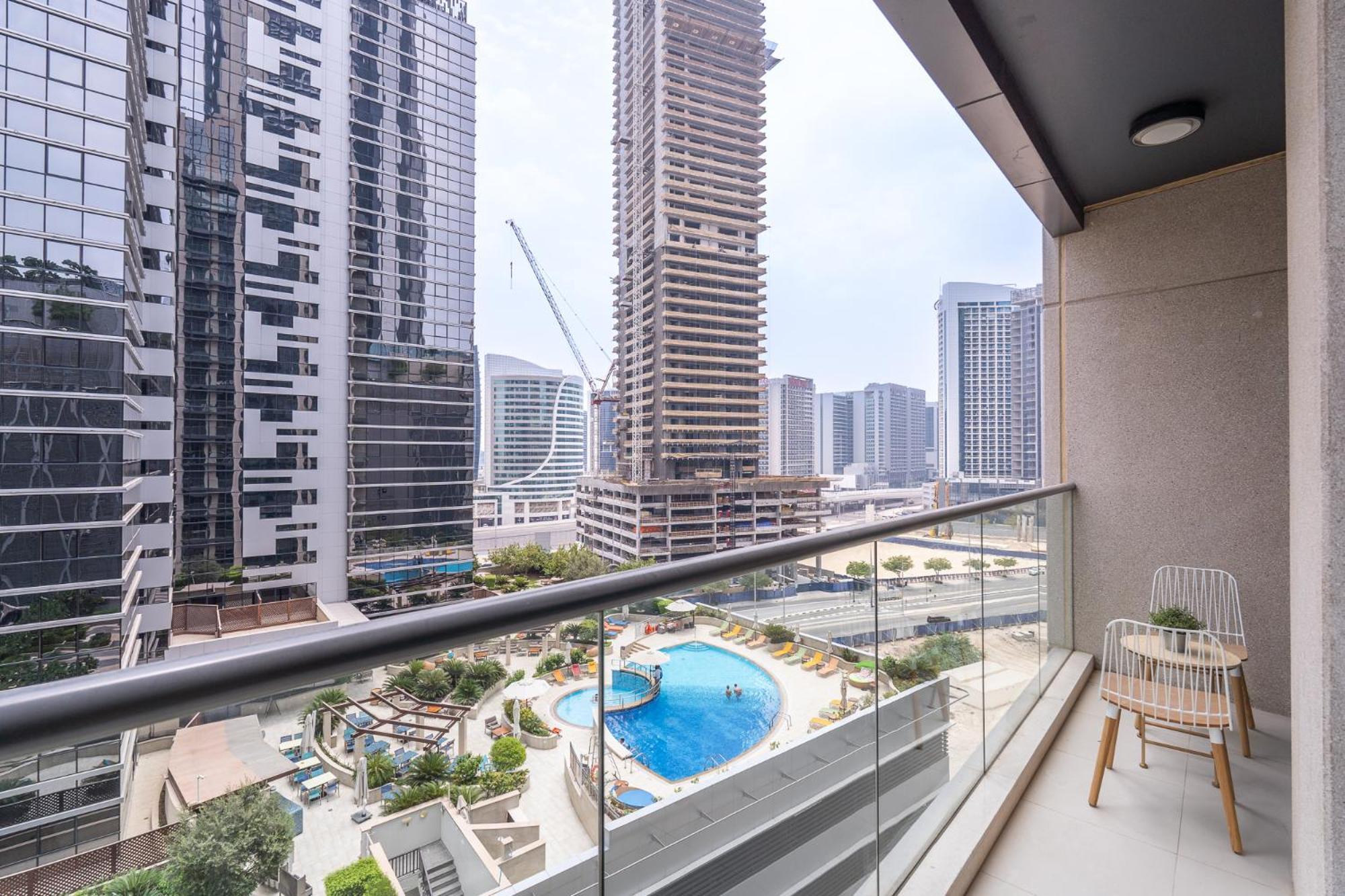 Heaven Crest Vacation Homes Downtown - Studio And 1 Bedroom Suites 2 Minute Walk To Dubai Mall And Burj Khalifa Exterior foto