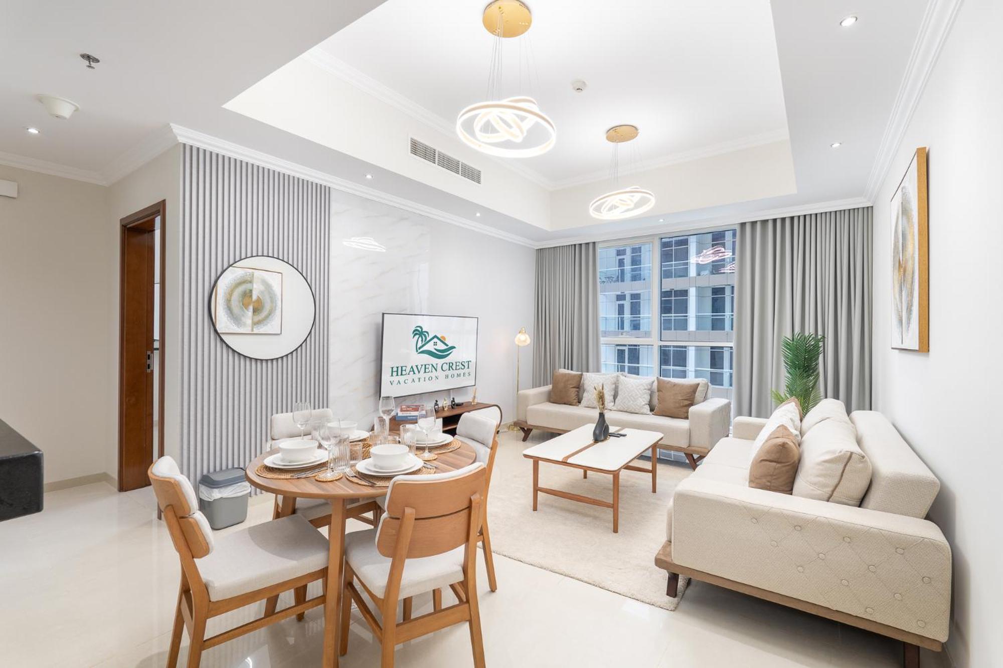 Heaven Crest Vacation Homes Downtown - Studio And 1 Bedroom Suites 2 Minute Walk To Dubai Mall And Burj Khalifa Exterior foto