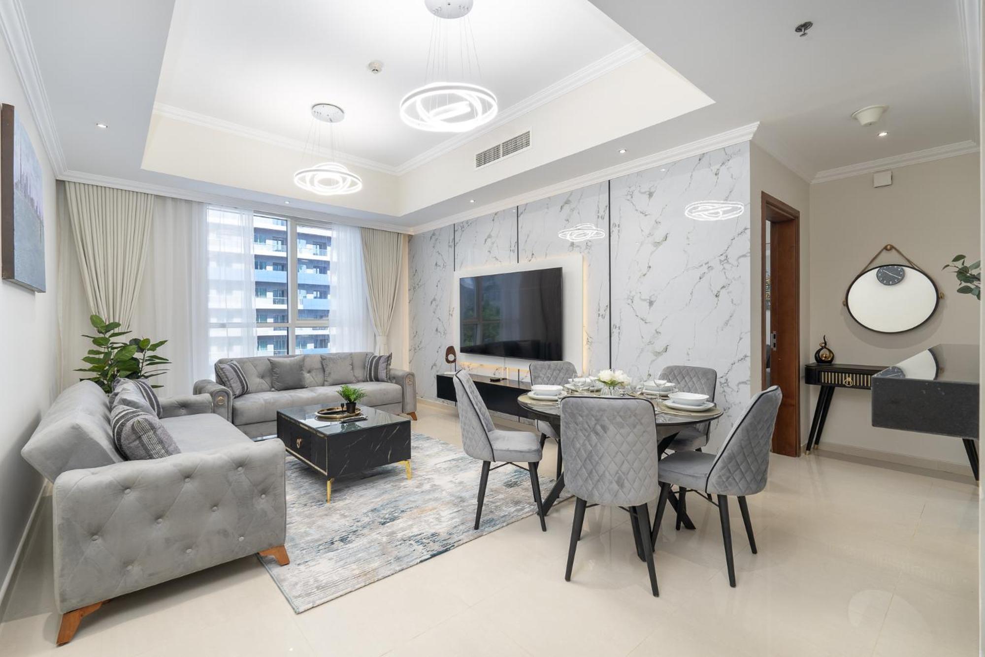 Heaven Crest Vacation Homes Downtown - Studio And 1 Bedroom Suites 2 Minute Walk To Dubai Mall And Burj Khalifa Exterior foto